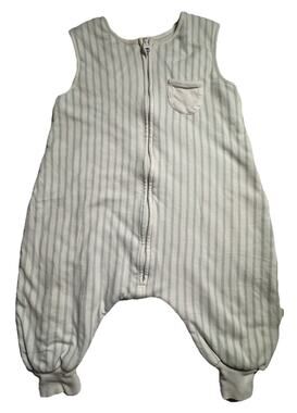 Tealbee Bamboo Sleep Sack Wearable Blanket Mint Stripe 2T-3T